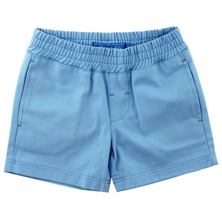J. Bailey Boys Seaside Pull On Twill Shorts - Harbor Blue by Bailey Boys
