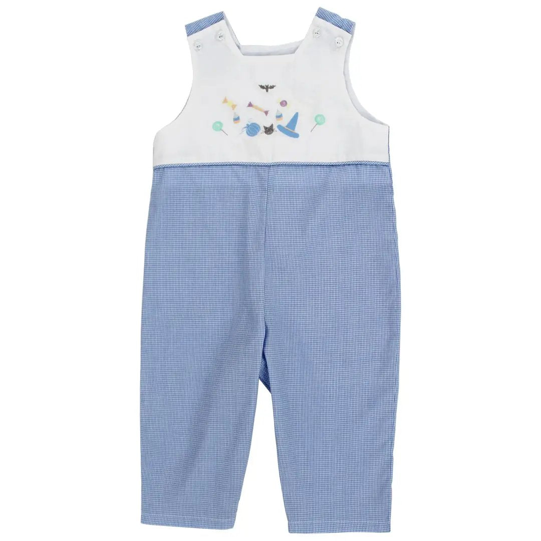 Bailey Boys Blue Check Halloween Trick or Treat Longall by Bailey Boys