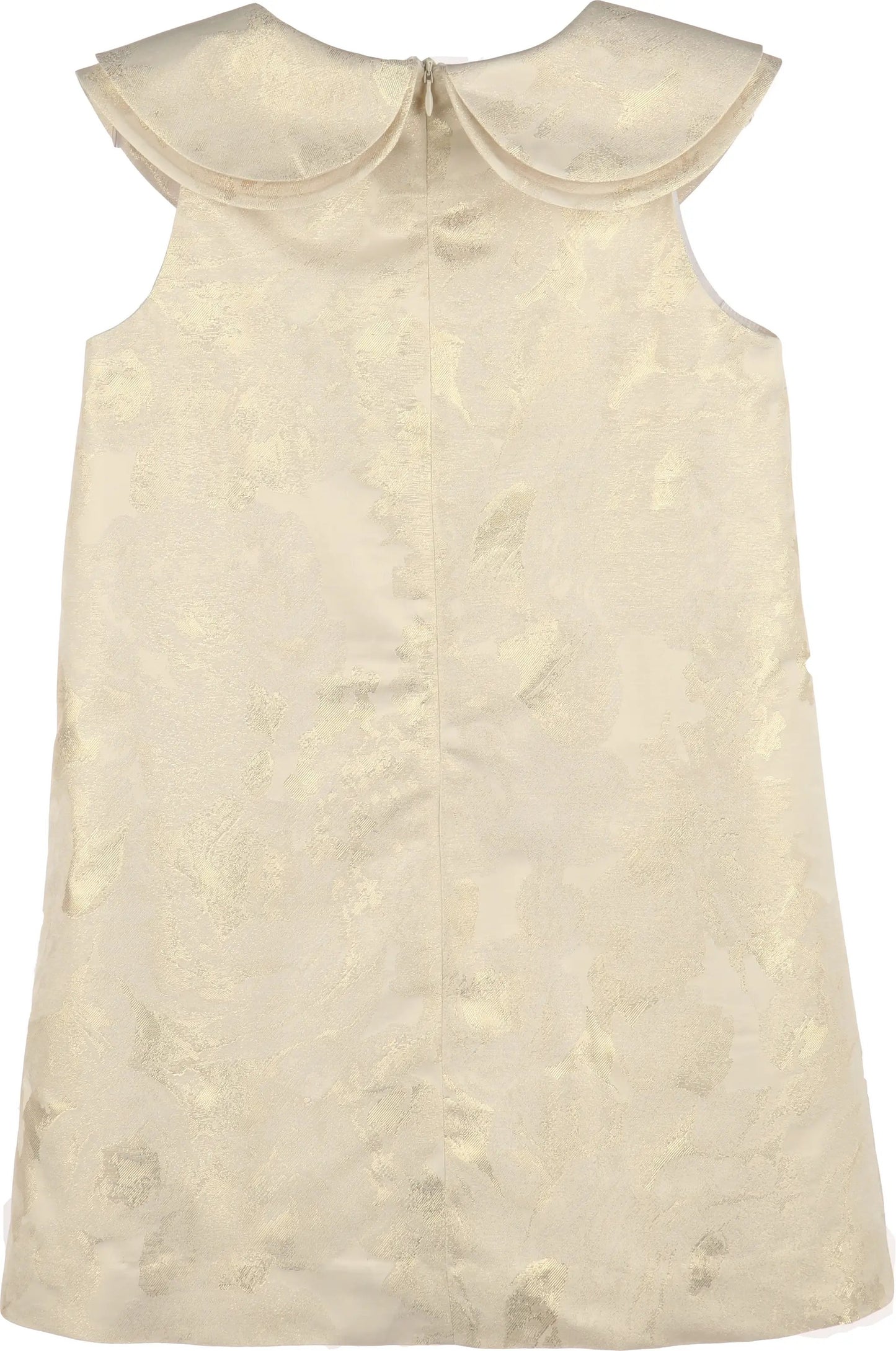 Luli & Me by Casero Girls Sleeveless Golden Flowers A-Line Dress by Luli & Me