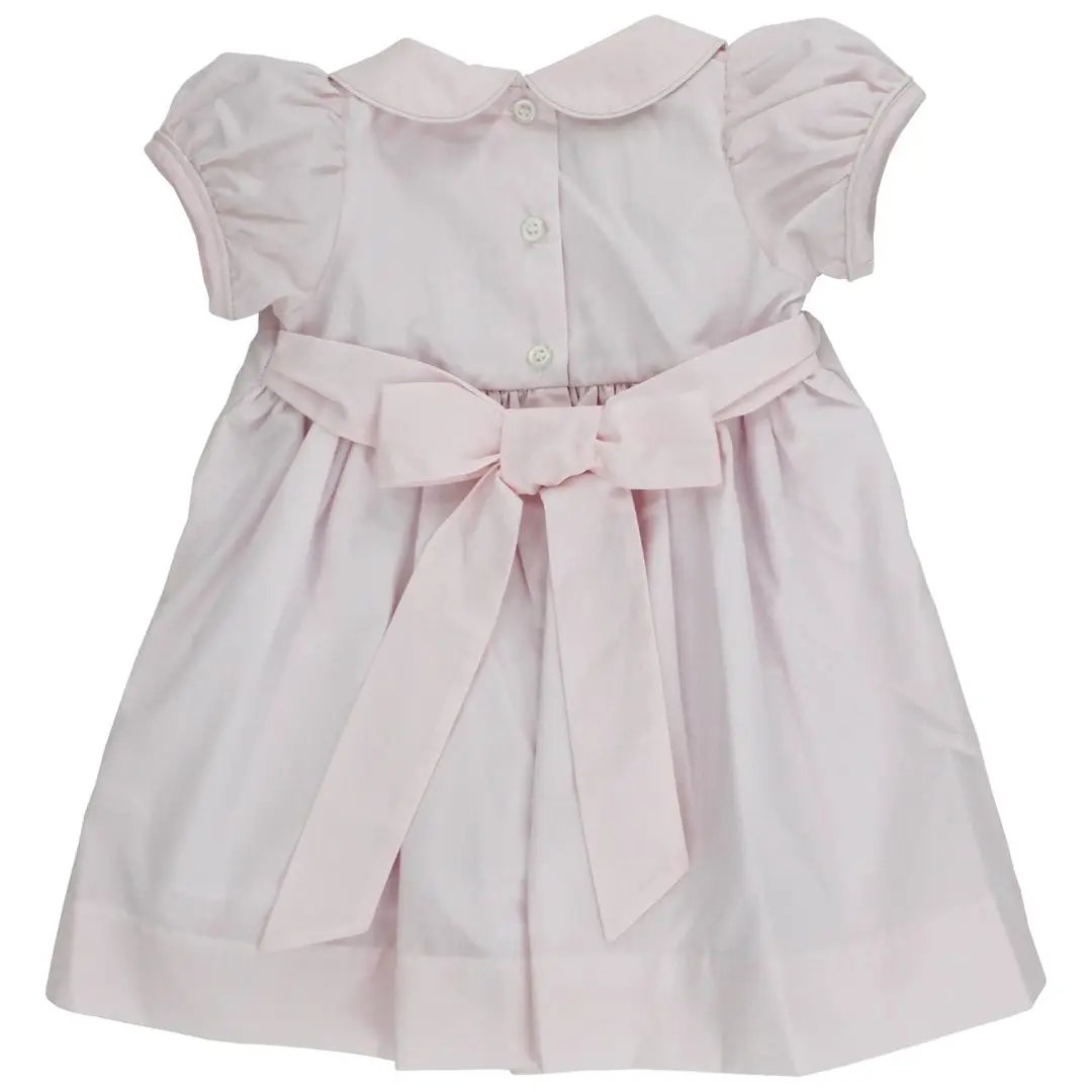 Bailey Boys Girls Pink Rosettes Dress