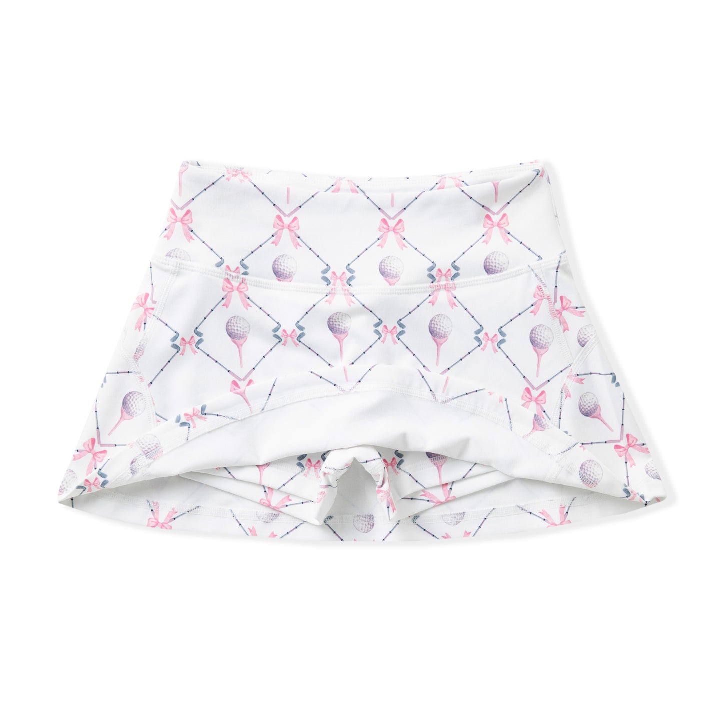 Swoon Baby Girls Active Tennis Skirt - Skort - Pink Golf Tees