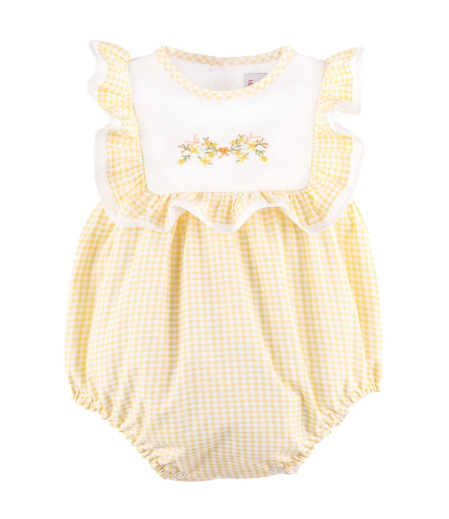 Sophie & Lucas Girls Garden Club Ruffle Bubble - Yellow by Sophie & Lucas