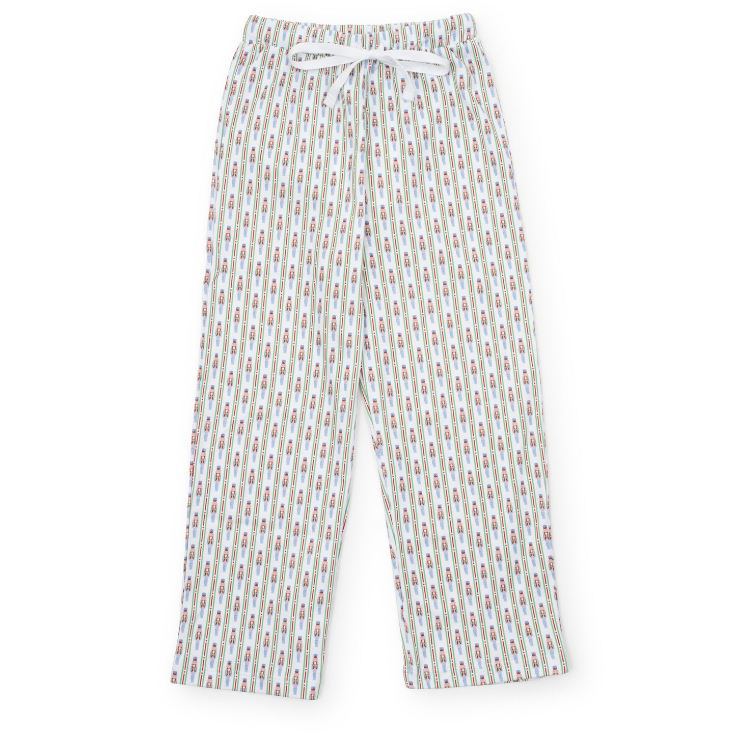 Lila & Hayes Boys Beckett Hangout Pants - Christmas Nutcracker Stripe by Lila & Hayes