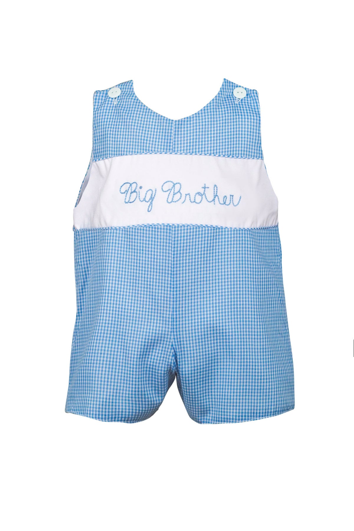 Proper Peony Boys Blue Check Trip Big Brother Jon Jon by Proper Peony