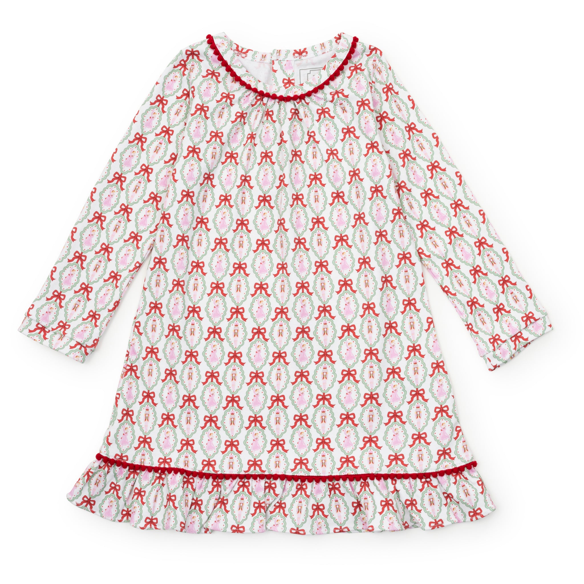 Lila & Hayes Girls Carlin Play Dress - Pink Birthday Cakes main image 0