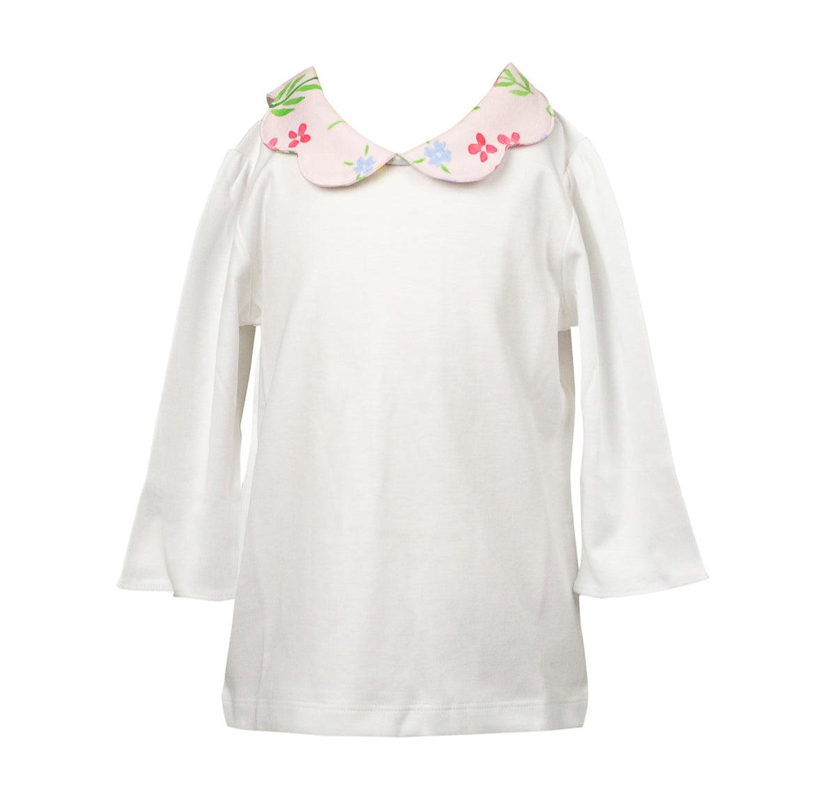Proper Peony English Garden Long Sleeved Girl Shirt