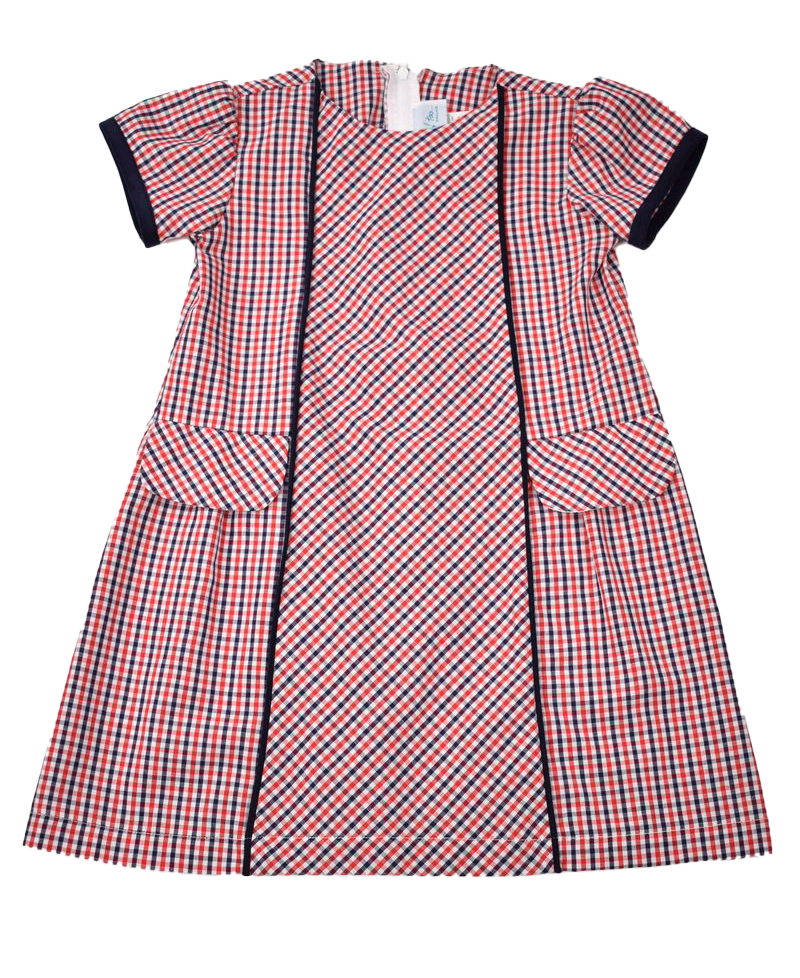Funtasia Too Girls Red & Navy Blue Plaid A-Line Dress 10 Funtasia Too Girls Red & Navy Blue Plaid A-Line Dress 10