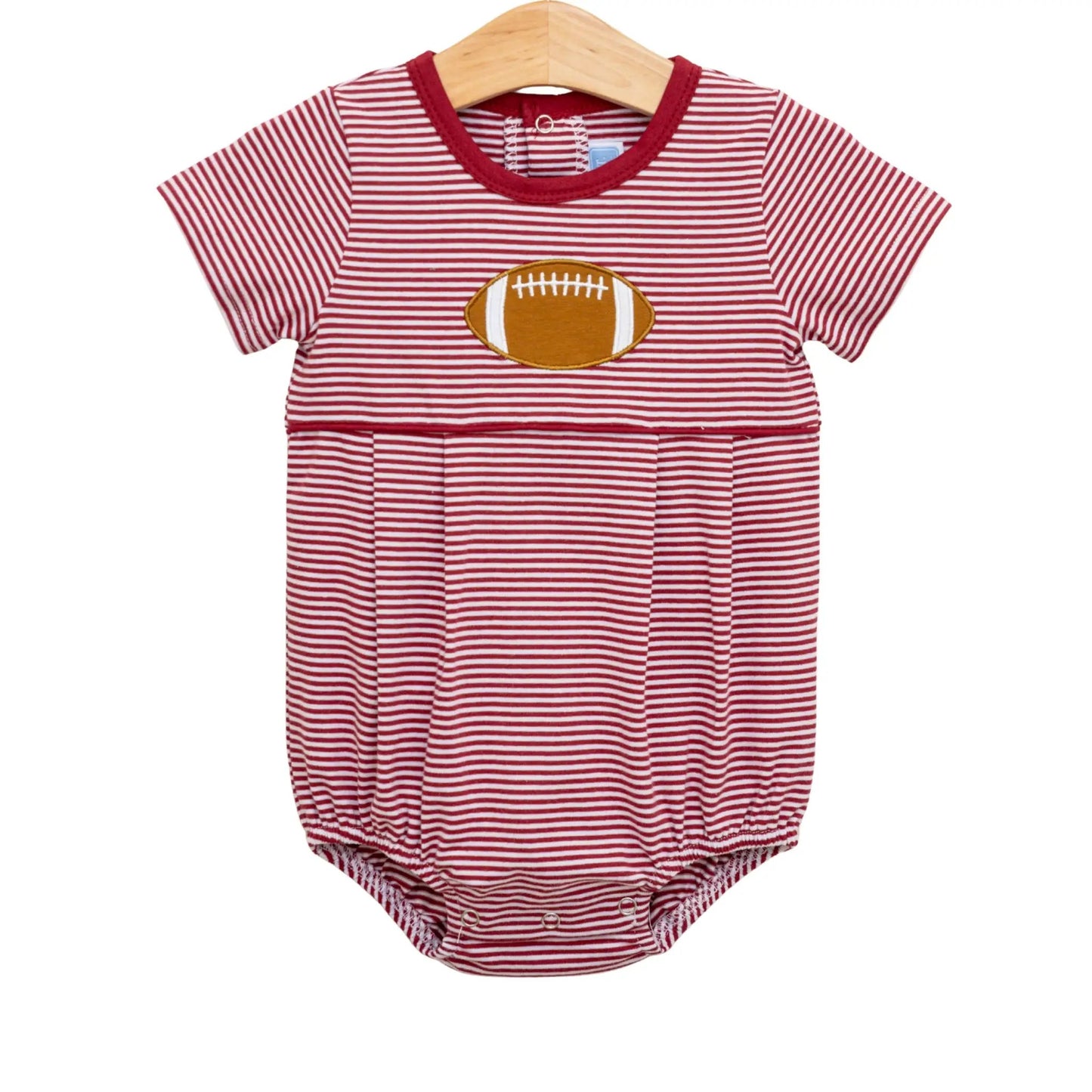 Trotter Street Kids Boys Football Bubble - Crimson