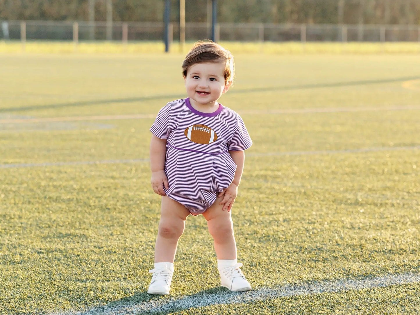 Trotter Street Kids Boys Football Bubble - Purple