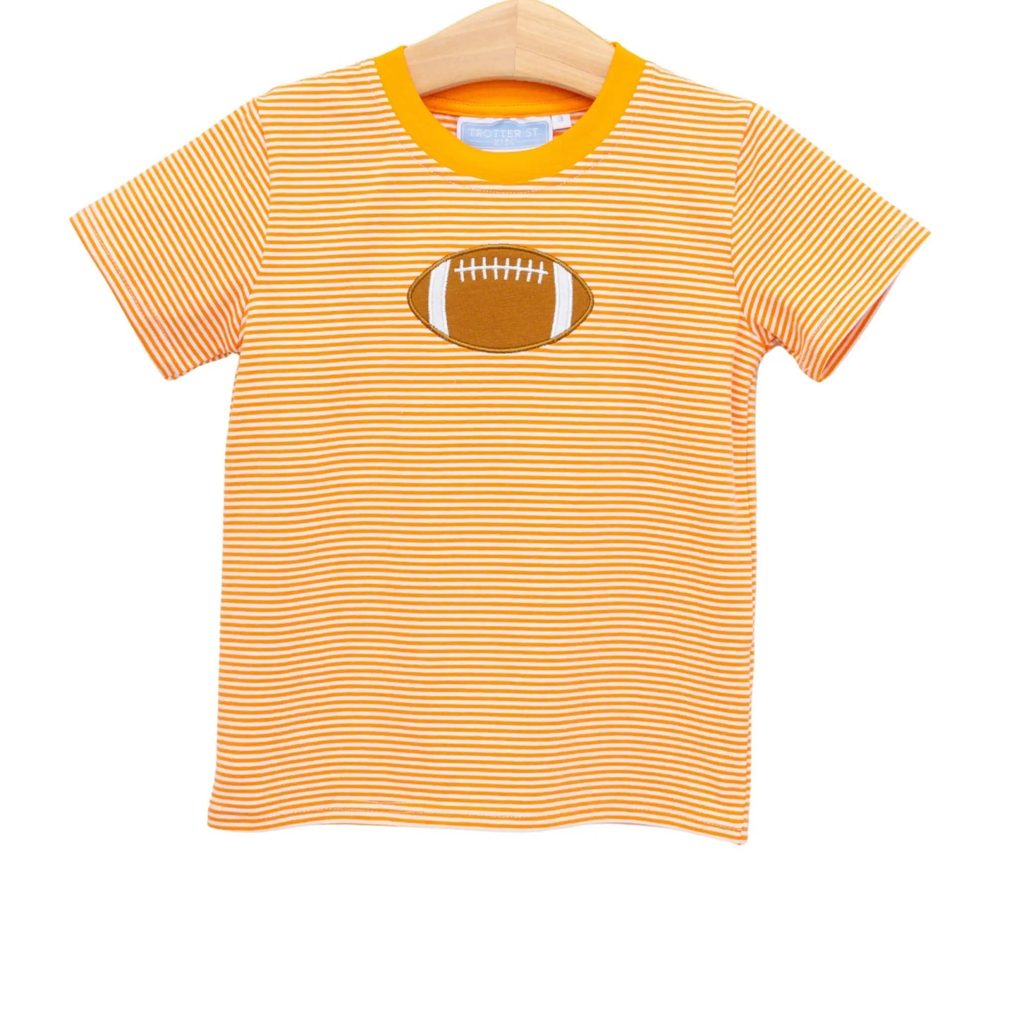 Trotter Street Kids Boys Football Shirt - Orange