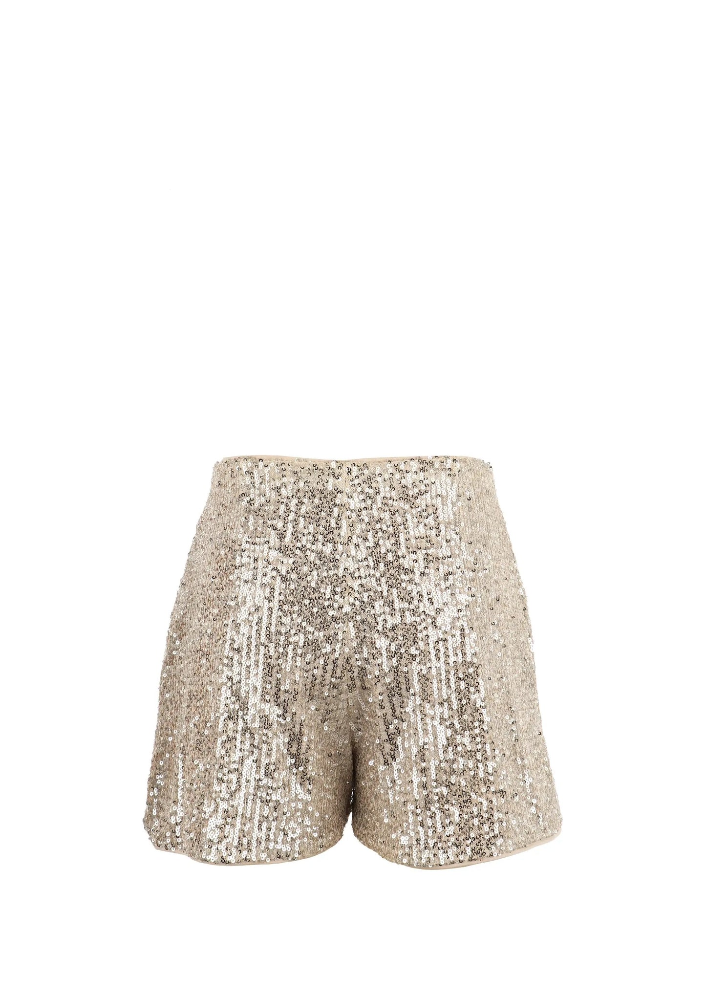 Luli & Me Gabby Girls Elsie Holiday Party Skort - Gold Sequins by Luli & Me