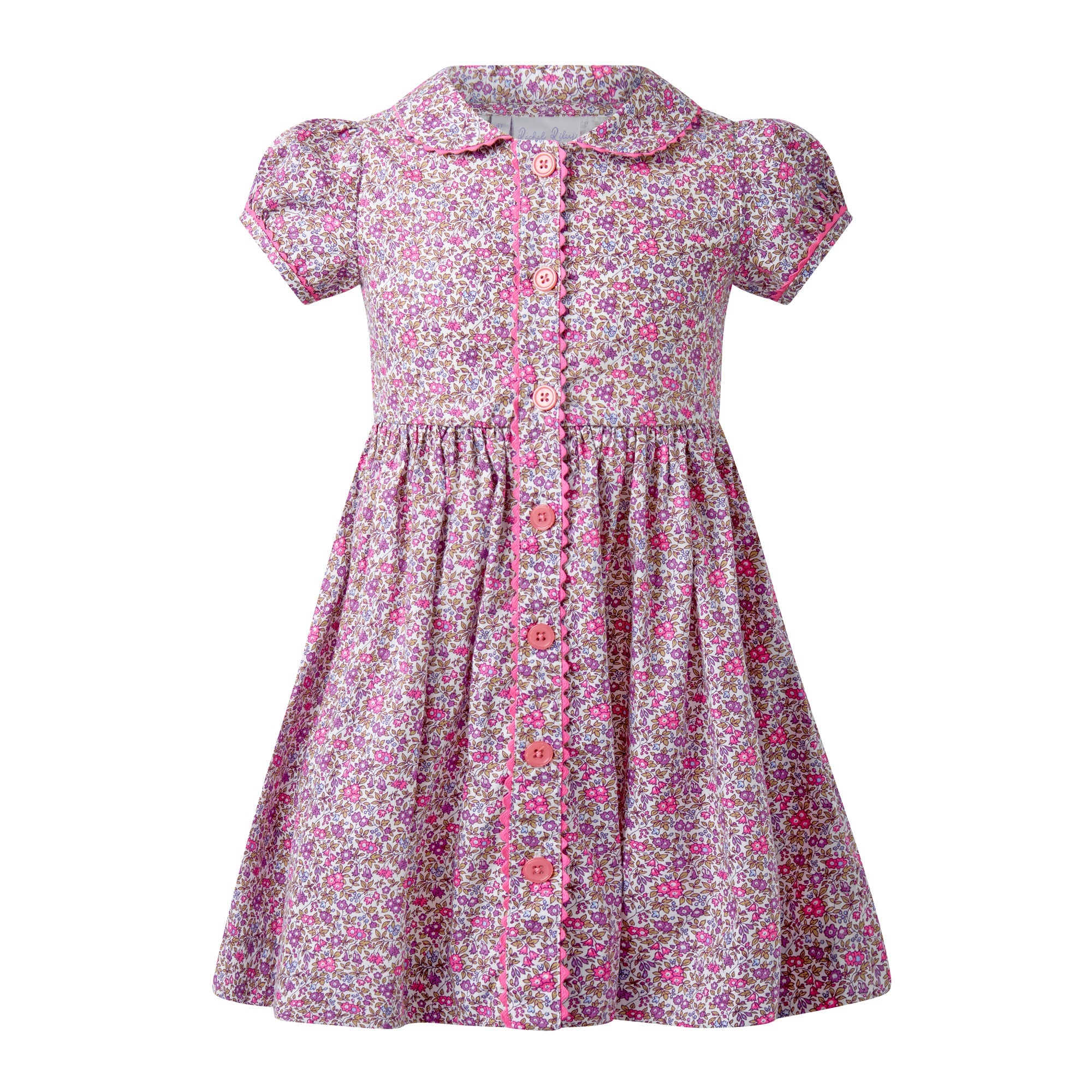Rachel Riley London Baby Girls Confetti Heart Dress & Bloomers main image 1