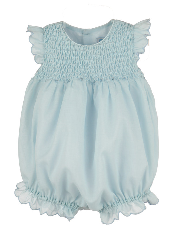 Luli & Me Girls Honey Comb Bubble - Blue by Luli & Me