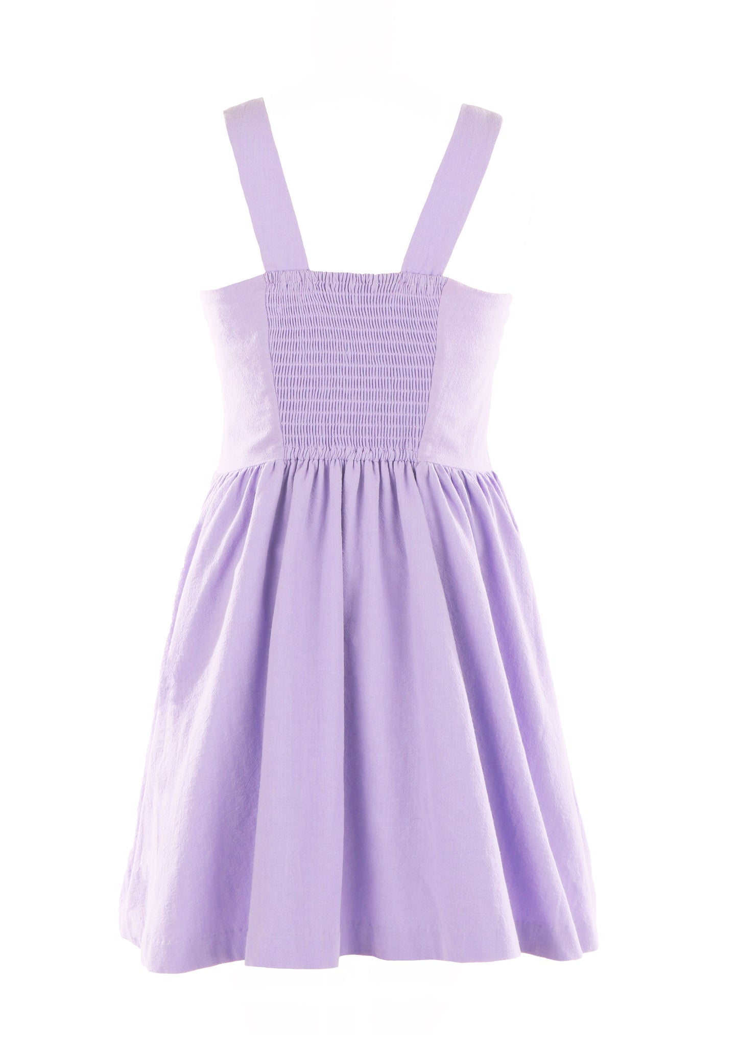 Luli & Me Girls Willow Pleated Dress - Lilac by Luli & Me