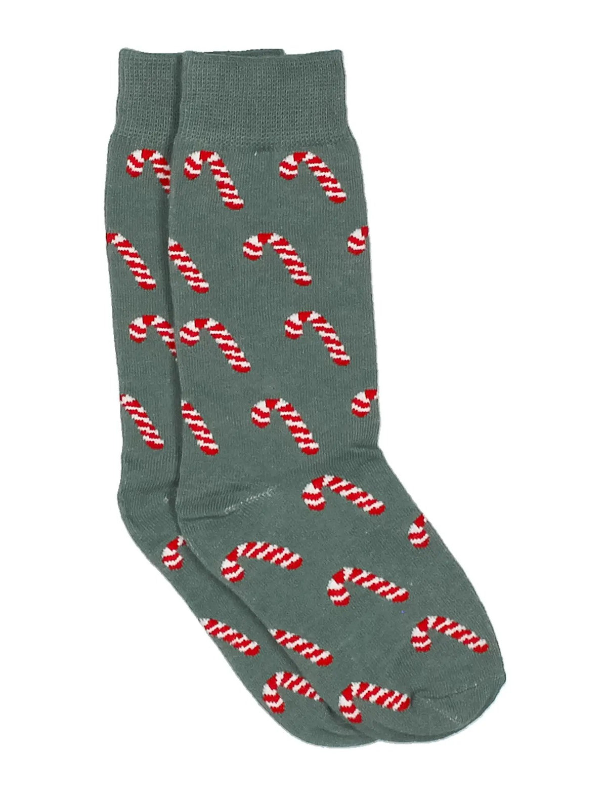 Properly Tied Boys Lucky Duck Socks - Christmas Candy Canes by Properly Tied