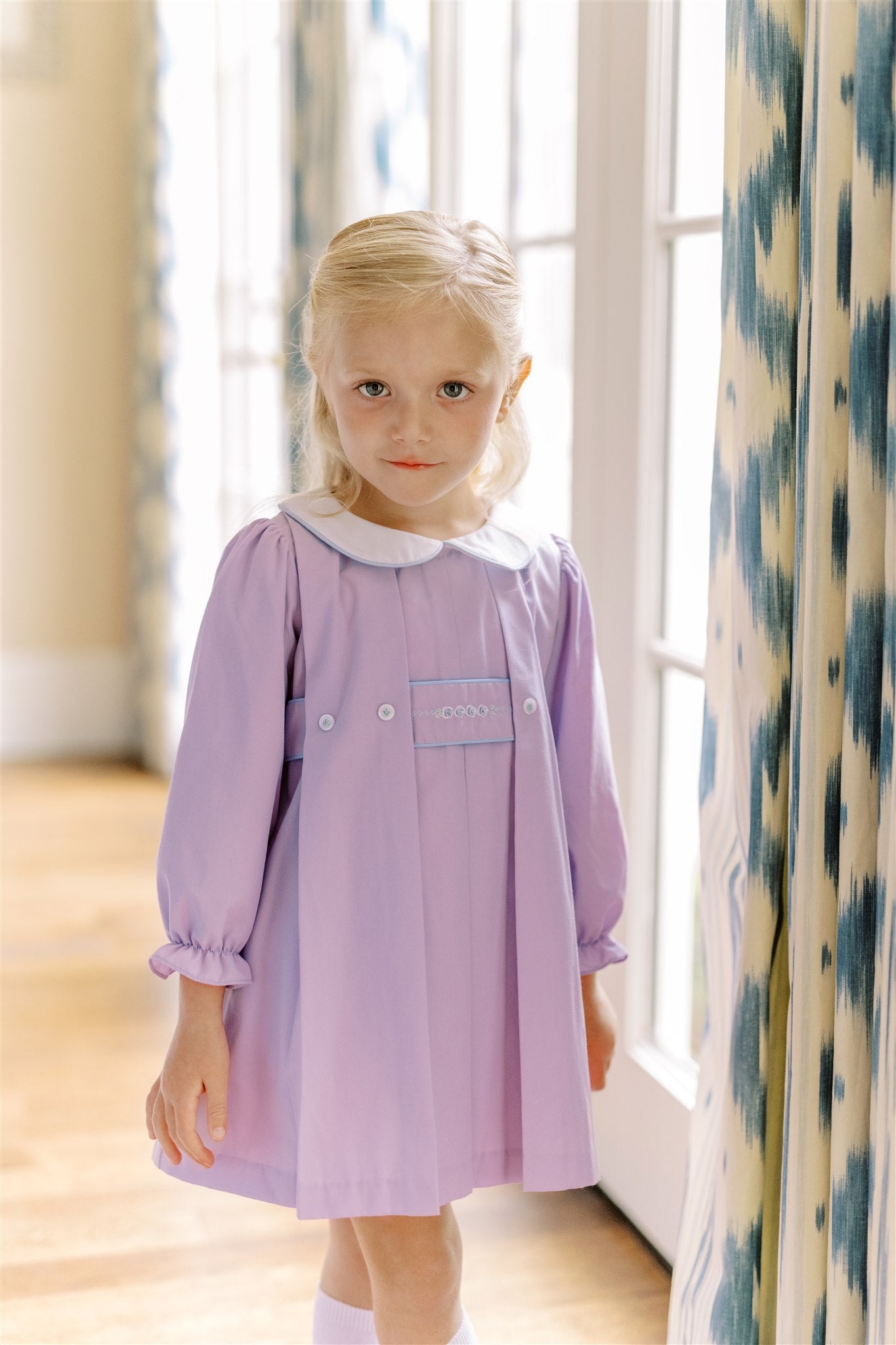 Proper Peony Girls Lavender Leanne Dress