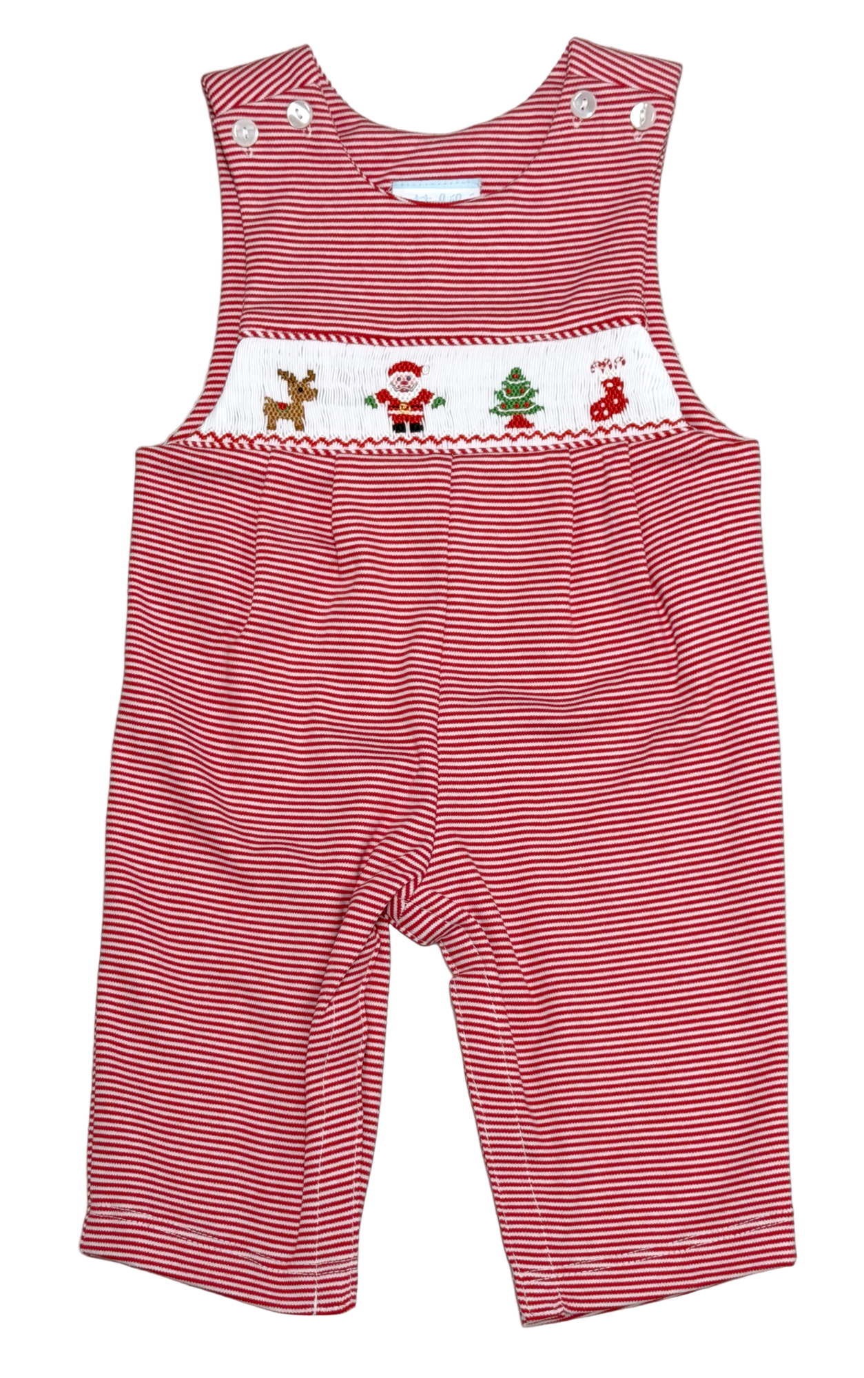 Petit Bebe Knits Boys Red Christmas Time Longall