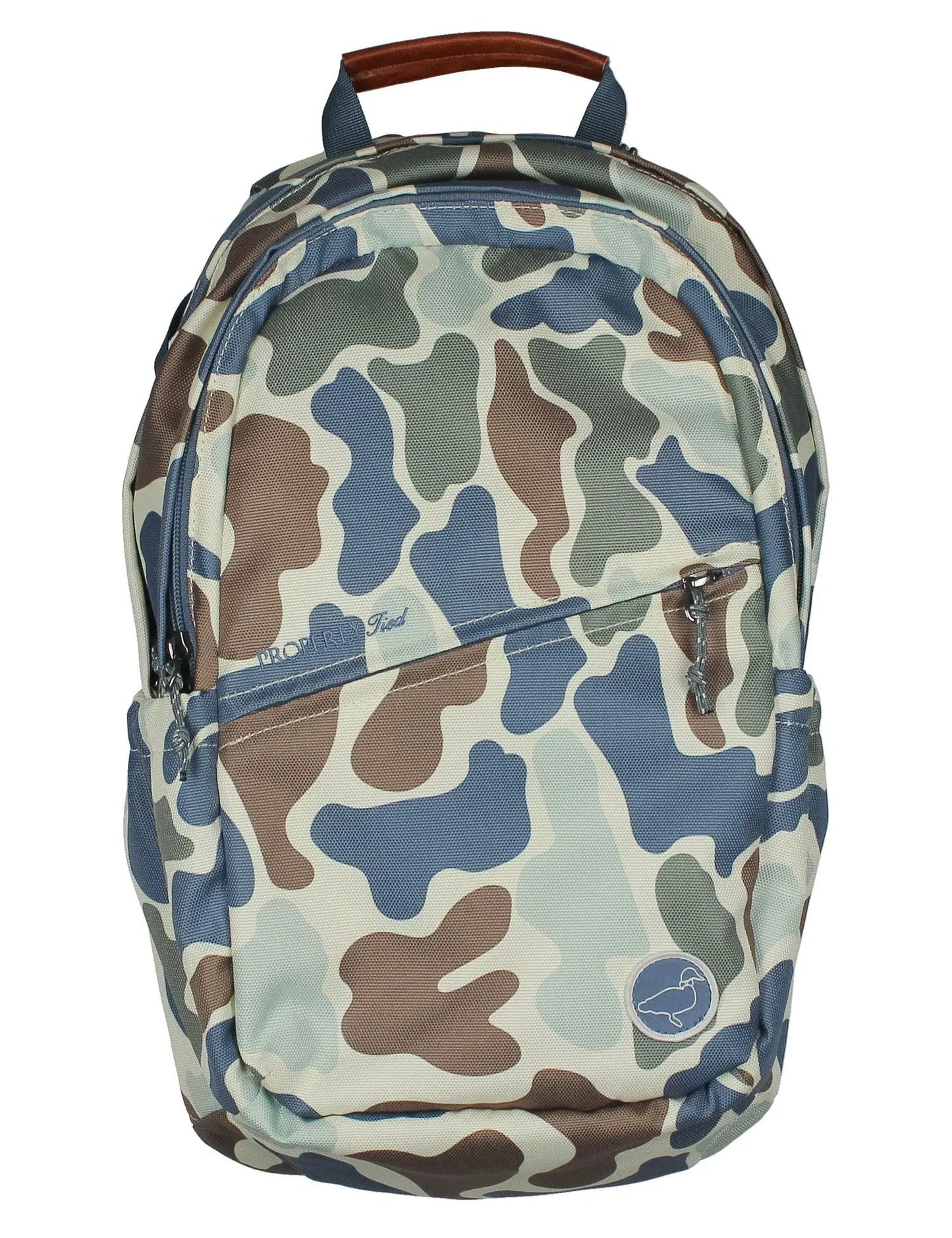 Properly Tied Boys Delta Backpack 20L - Blue Terra Camo by Properly Tied