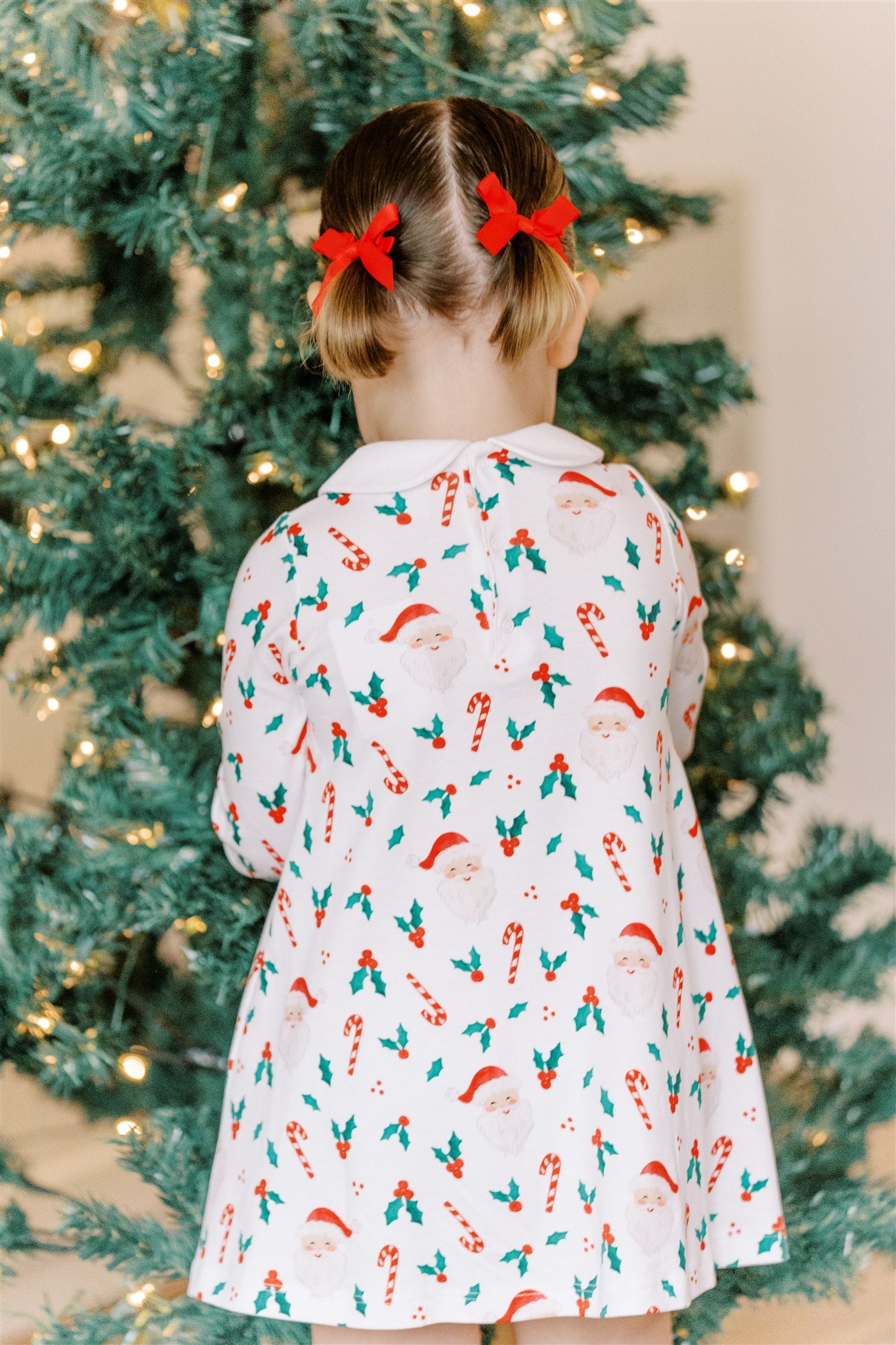 Proper Peony Girls Christmas St. Nick Dress