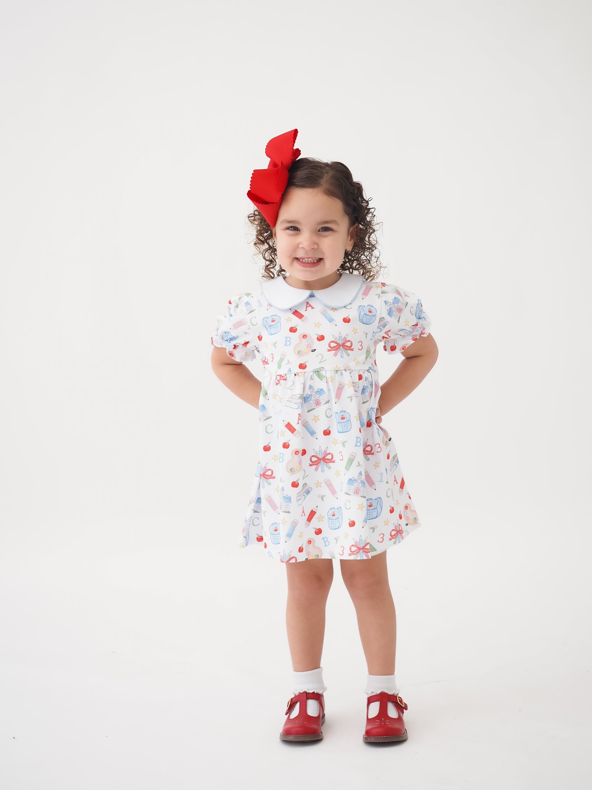 Cypress Row Girls Collins Classic Dress - School Supplies