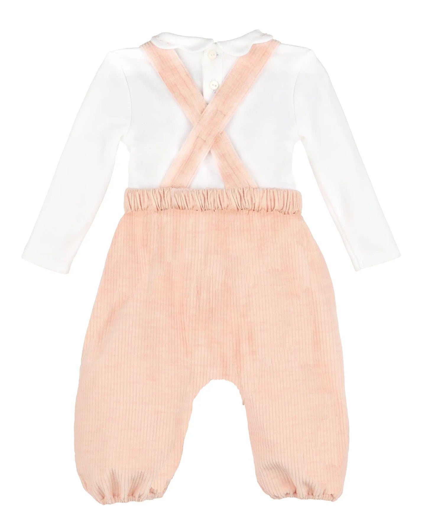 Sophie & Lucas Girls Classic Cord Pink Longall