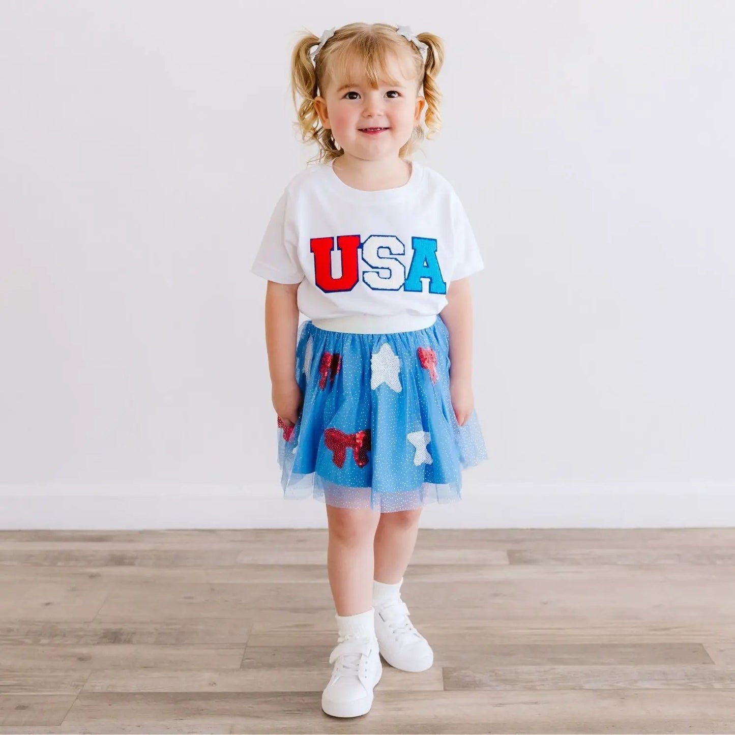 Sweet Wink Girls Patriotic Cutie Tutu Skirt by Sweet Wink