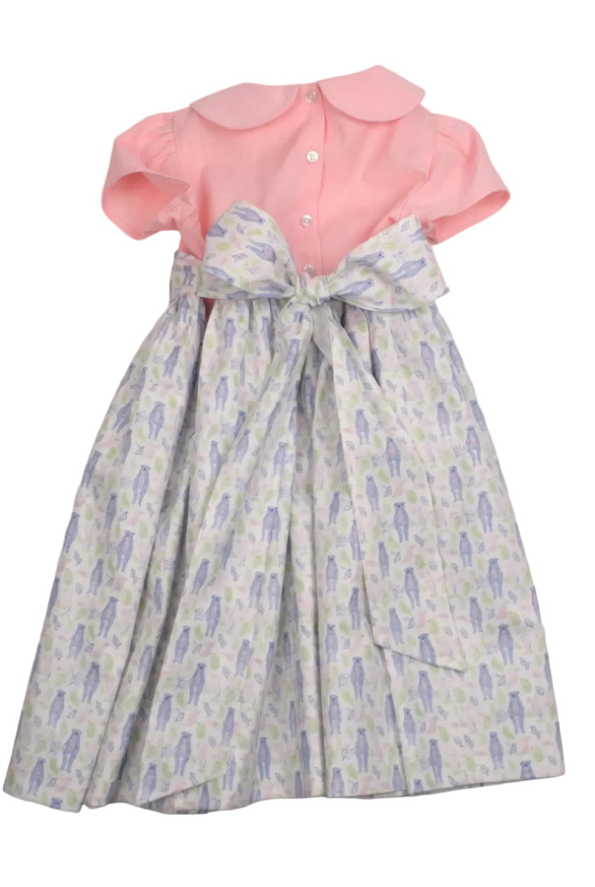 Funtasia Too Girls Christmas Nutcracker Print Dress with Sash - Pink Bodice by Funtasia