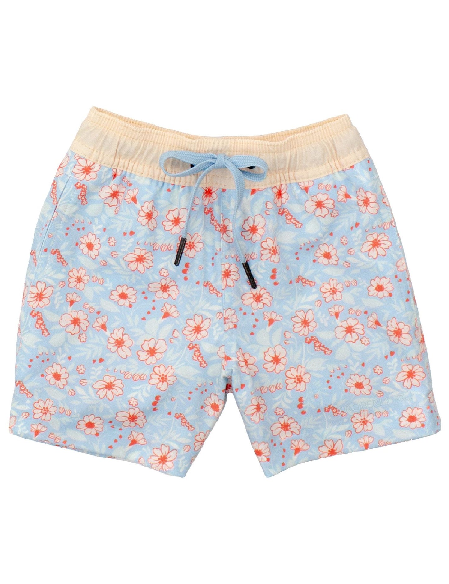 Properly Tied Boys Riviera Swim Trunks - Island Bloom by Properly Tied