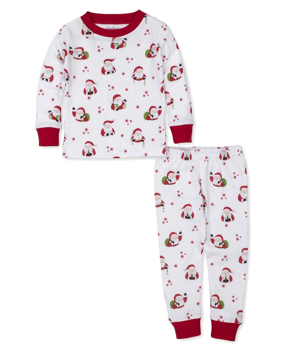 Kissy Kissy Christmas Pajamas - Santa Claus Print