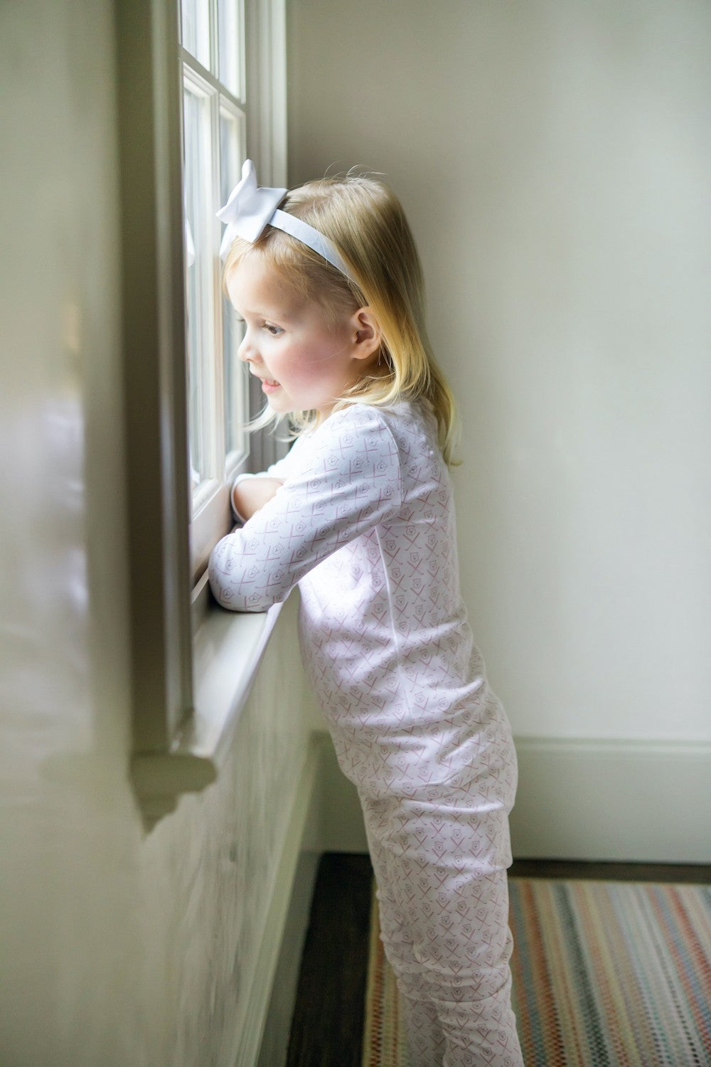 Lila & Hayes Girls Ava Pajamas - Pink Golf Tee Time by Lila & Hayes