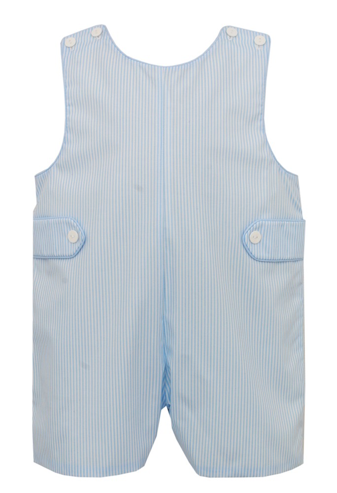 Petit Bebe Baby / Toddler Boys Blue Striped Jon Jon by Petit Bebe