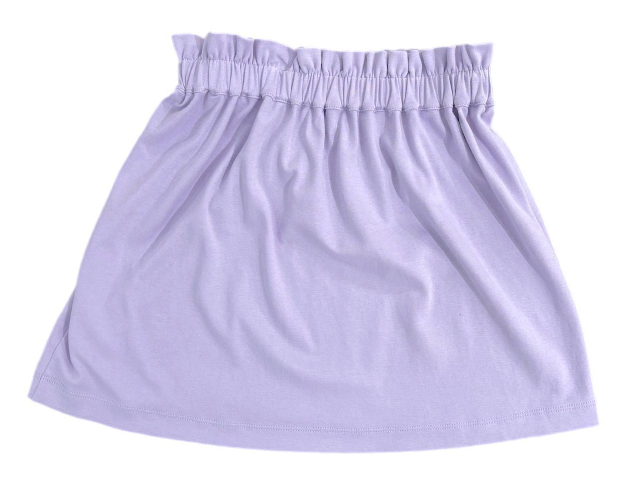 James & Lottie Girls Blakely Knit Skirt - Lavender