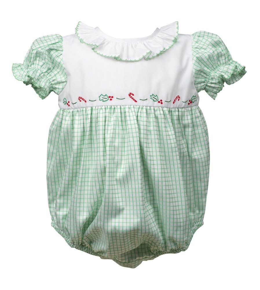 Proper Peony Baby Girls Green Whistler Holly Bubble