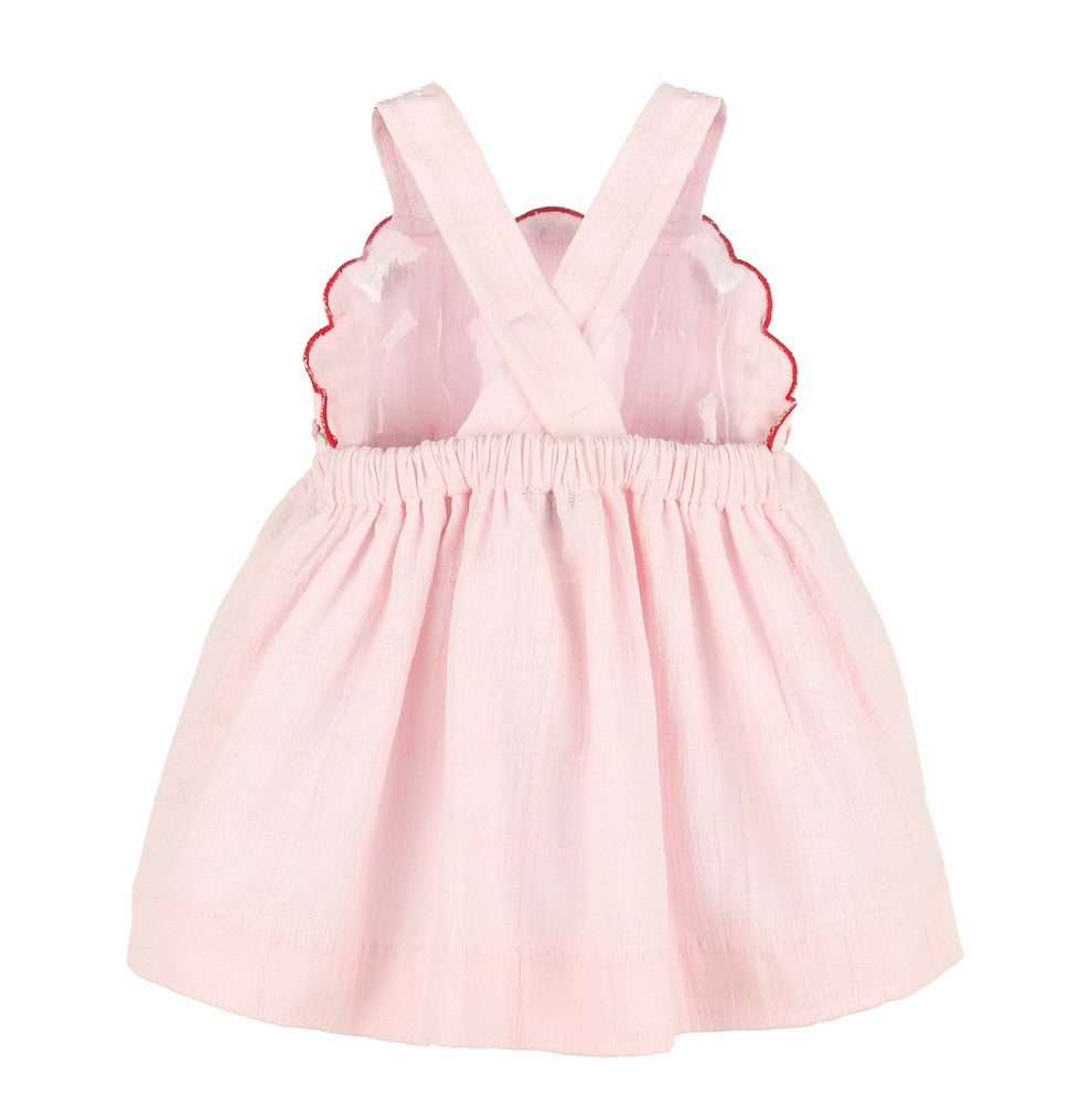 Sophie & Lucas Girls Summer Berries Sun Dress - Pink by Sophie & Lucas