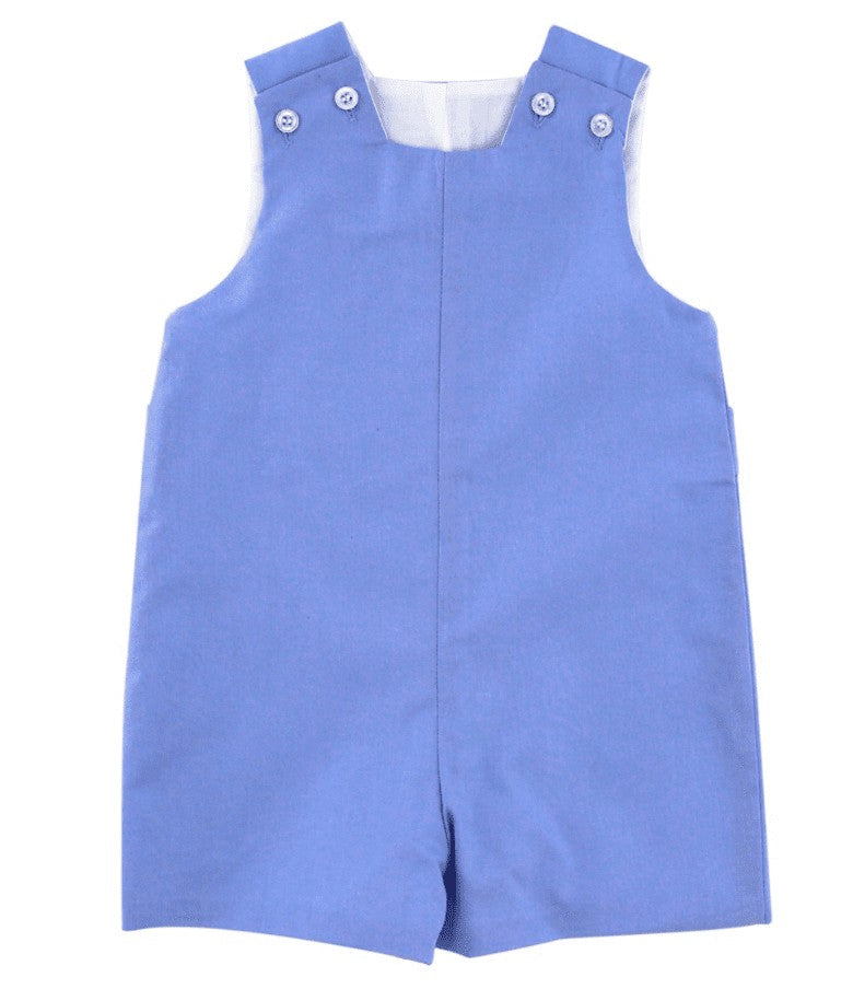 Bailey Boys Baby / Toddler Periwinkle Blue Kona Cotton Jon Jon with Tabs by Bailey Boys