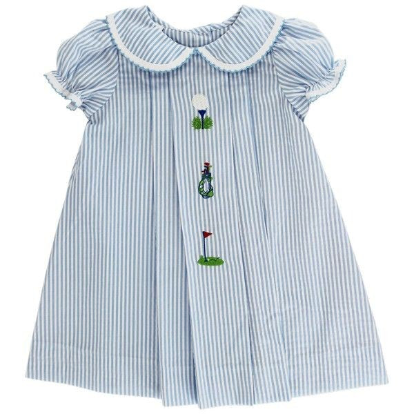 Bailey Boys Toddler Girls Float Dress - Blue Golf Masters