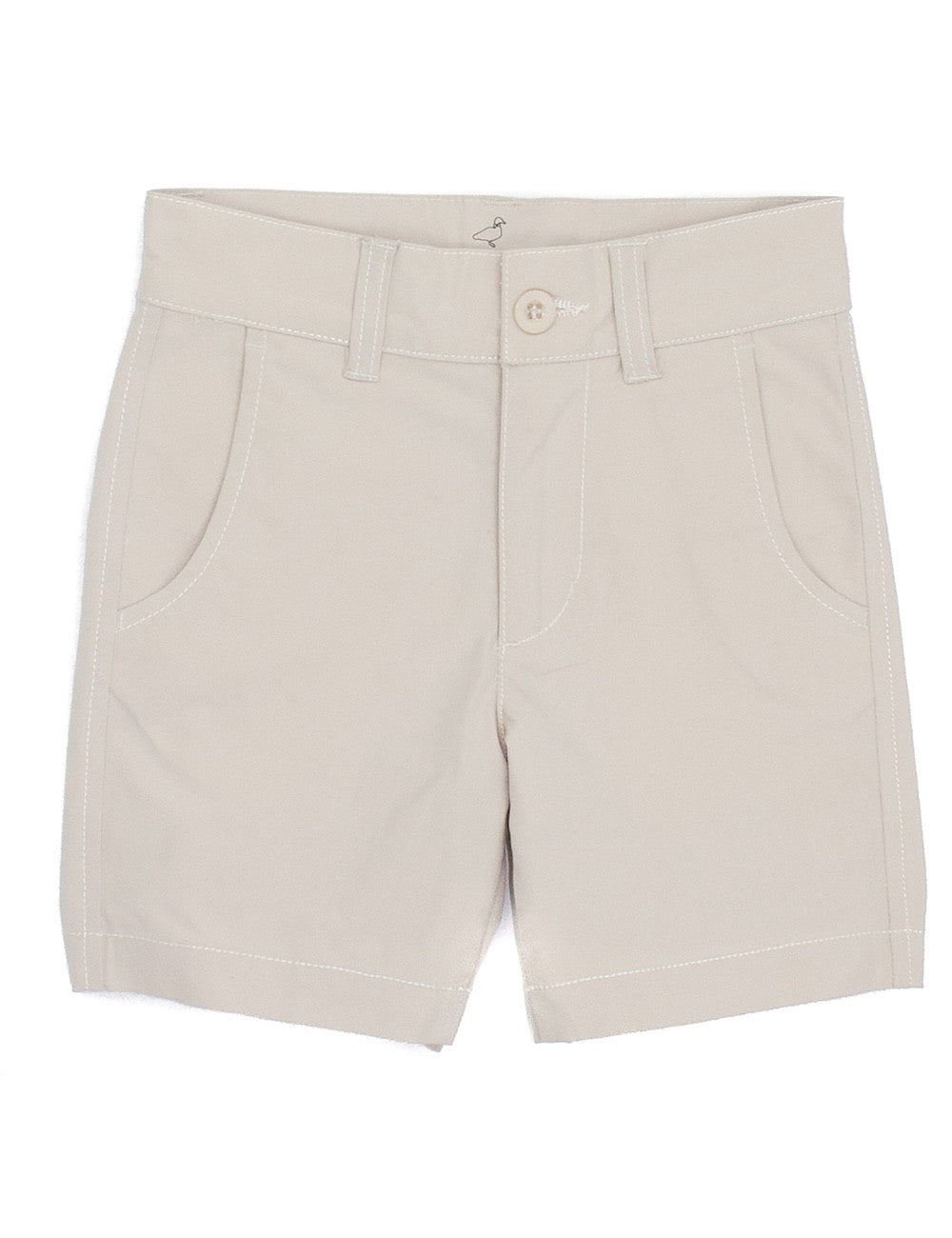 Properly Tied Boys Driver Shorts - Tan Sand by Properly Tied