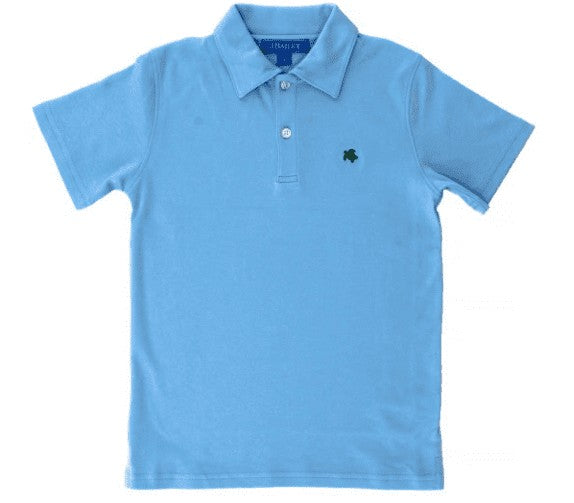 Bailey Boys J. Bailey Henry Polo Shirt - Bayberry Blue by Bailey Boys