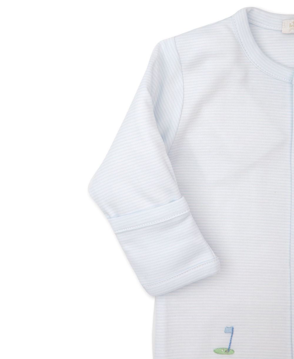 Kissy Kissy Baby Boys Blue Striped Premier Golf Footie by Kissy Kissy