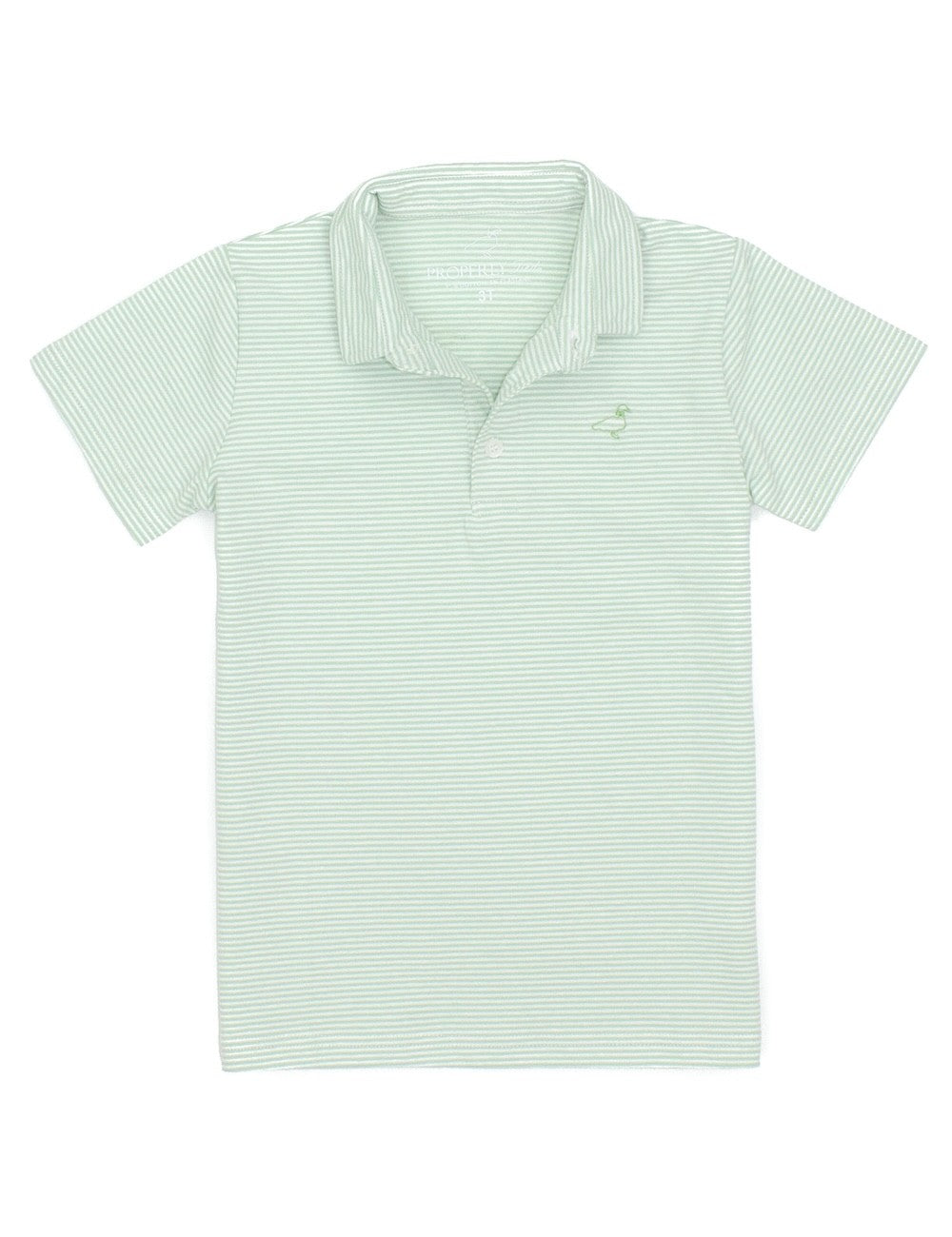Properly Tied Boys Jackson Polo Shirt - Mint Stripes by Properly Tied