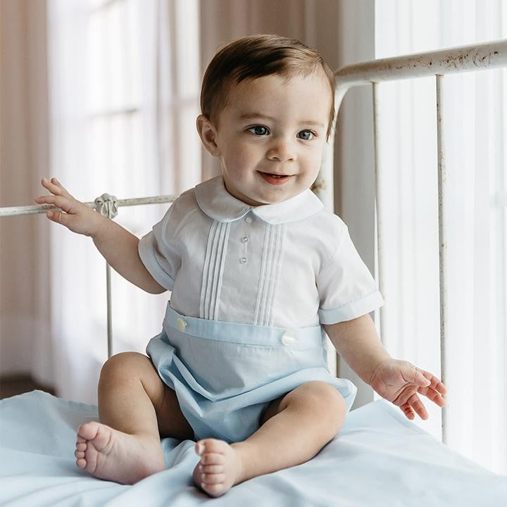 Feltman Brothers Baby Boys Bubble - White / Light Blue