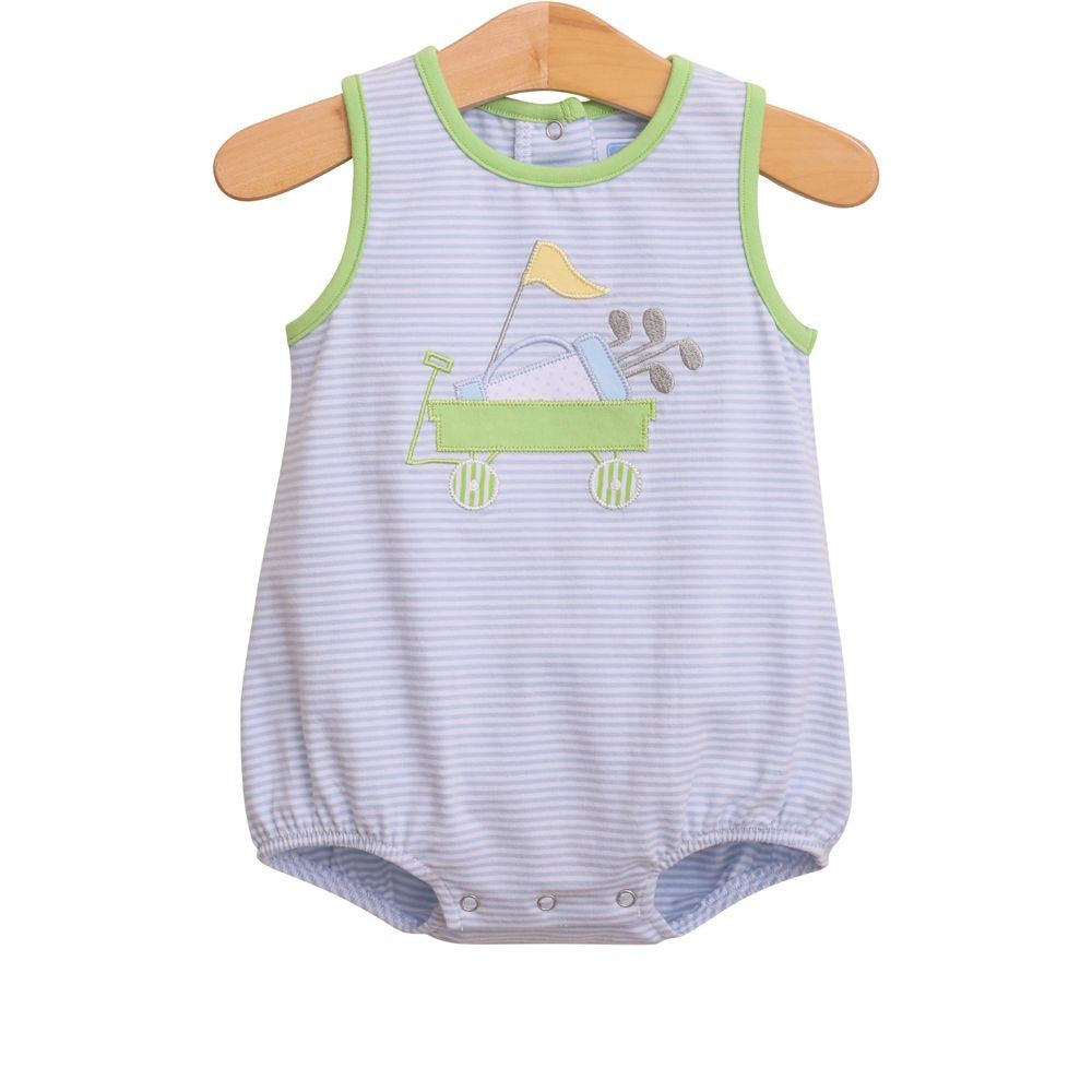 Trotter Street Kids Baby Boys Blue & Green Golf Bubble