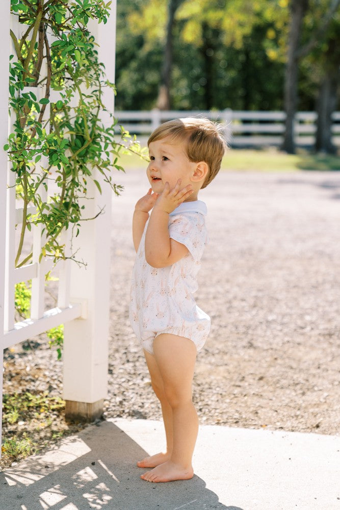 Proper Peony Baby Boys Hoppy Easter Bunny Bubble