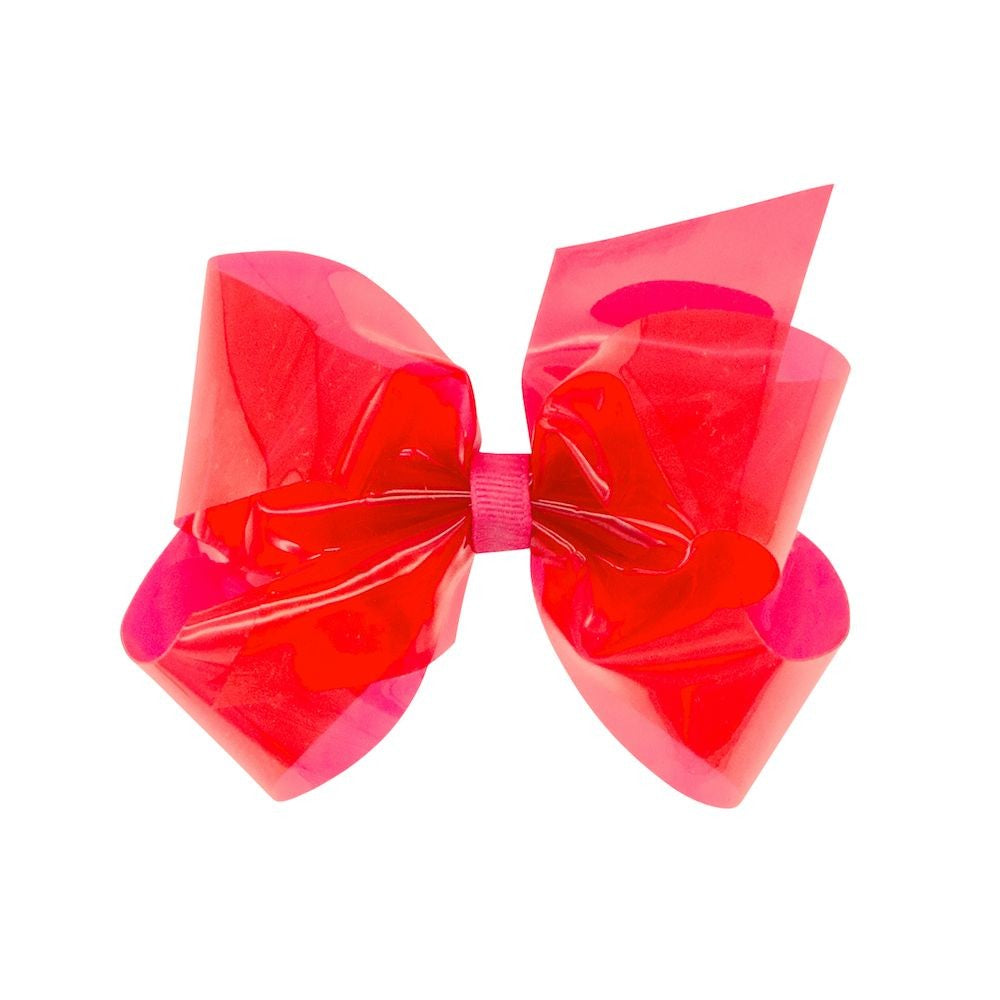 Wee Ones Girls Vinyl Splash Bow for Pool & Beach - Freesia Pink