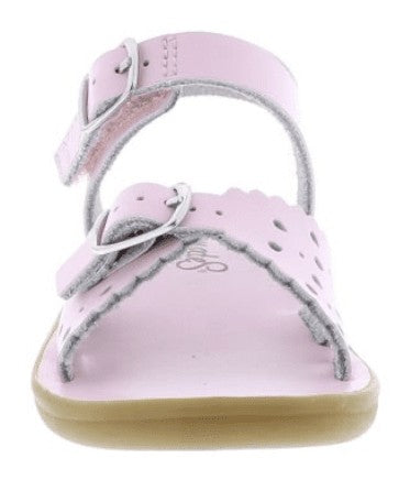 Footmates Girls Sustainable Sandals - Eco-Ariel Microfibre - Rose Pink