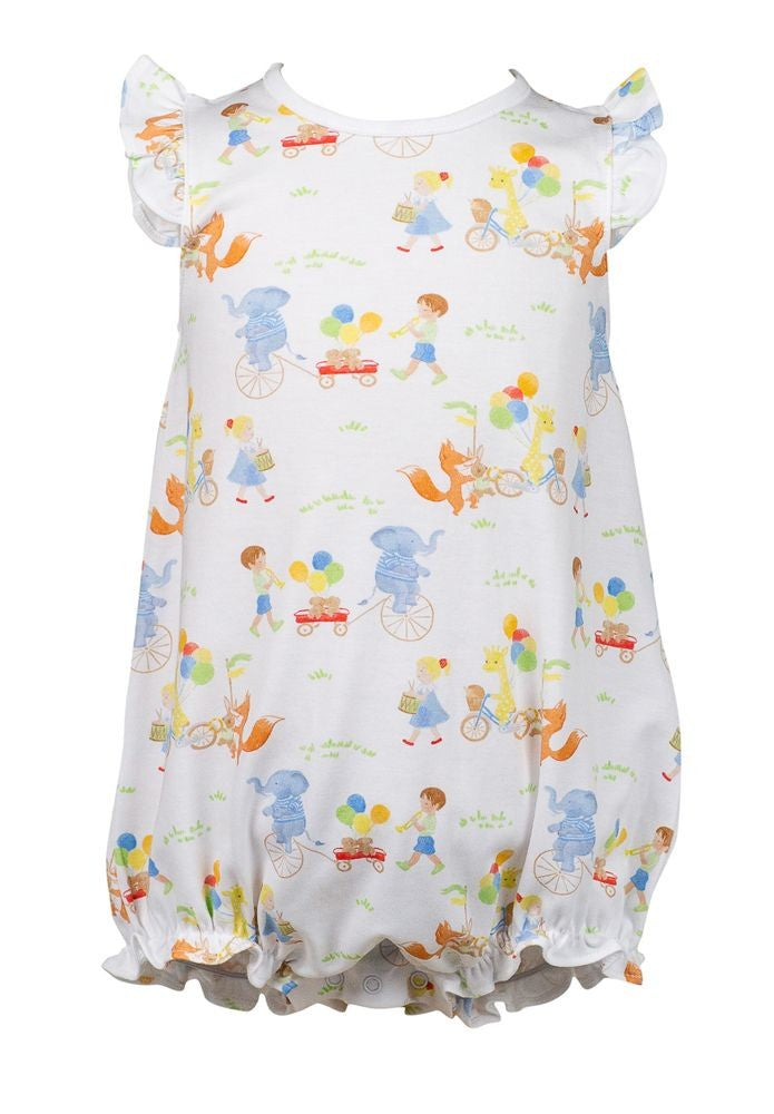 Proper Peony Baby Girls Animal Music Parade Bubble