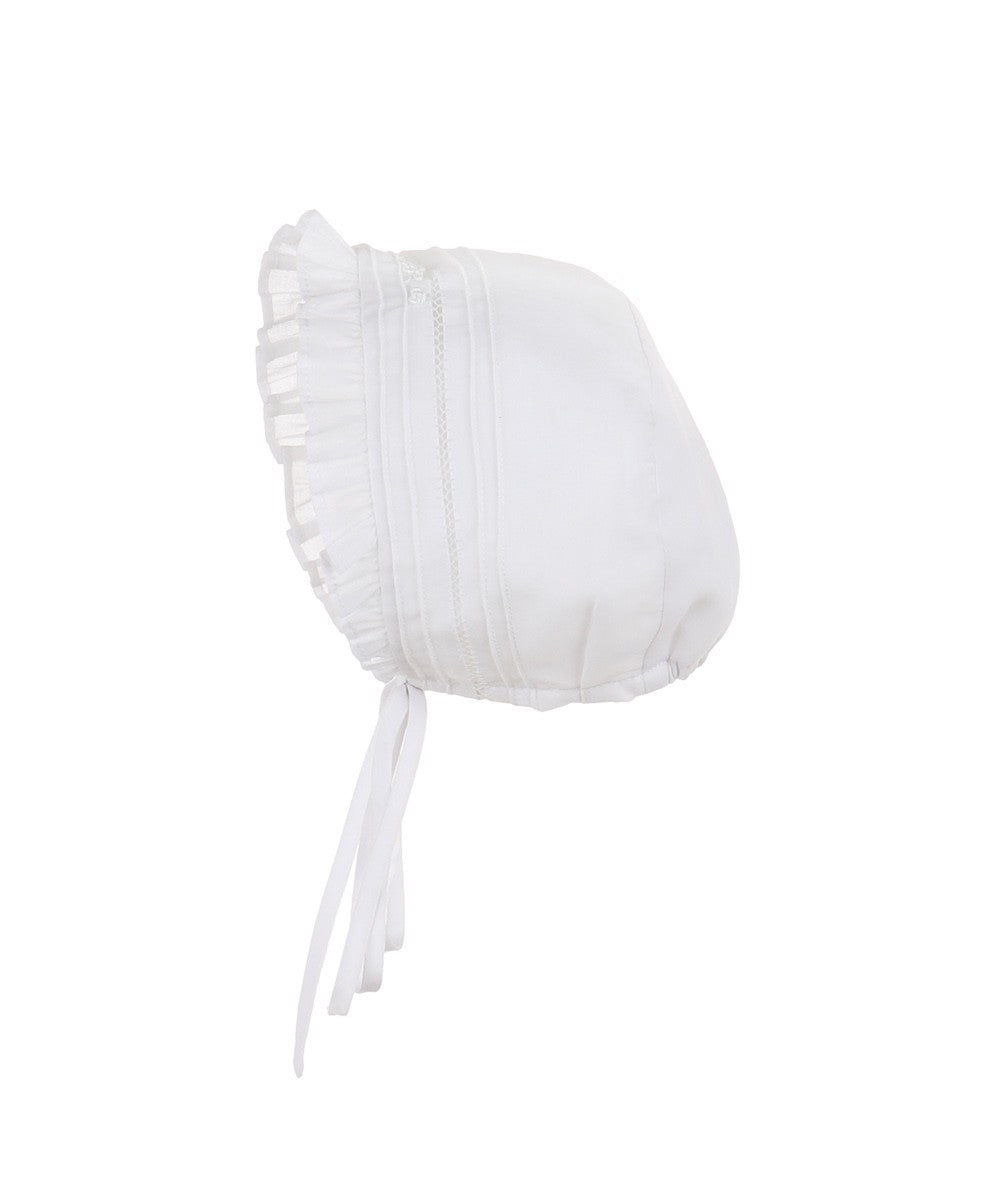 Luli & Me Baby Girls Boho Smocked Dress Set - White