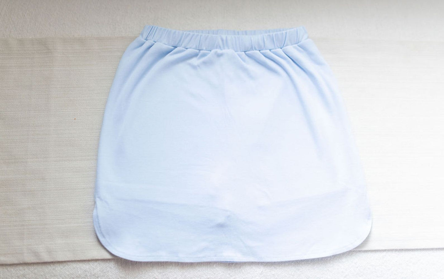 James & Lottie Girls Pima Knit Skort - Light Blue by James & Lottie