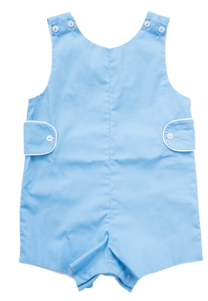 James & Lottie Baby / Toddler Boys Reed Jon Jon - Blue with White Trim by James & Lottie