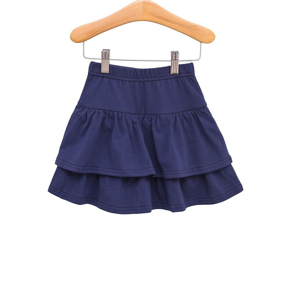Trotter Street Kids Girls Rosemary Skort - Navy Blue